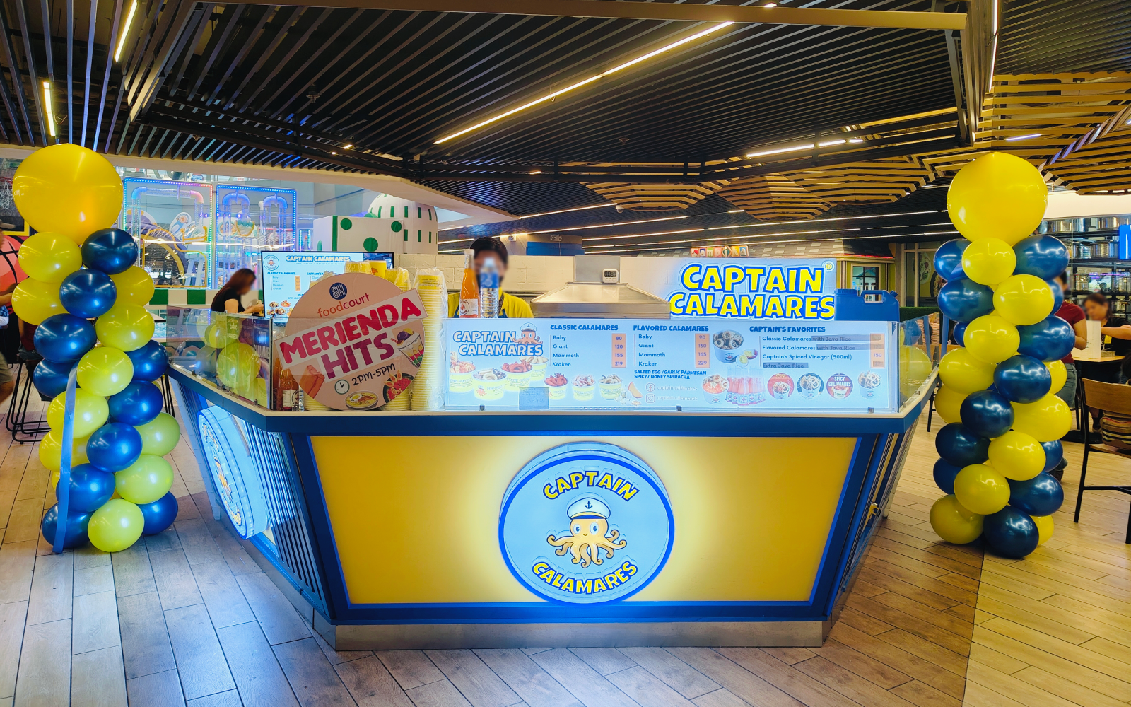 CAPTAIN CALAMARES in SM City North EDSA
